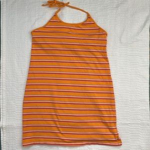 Vintage Old Navy XL Stretch Halter Dress